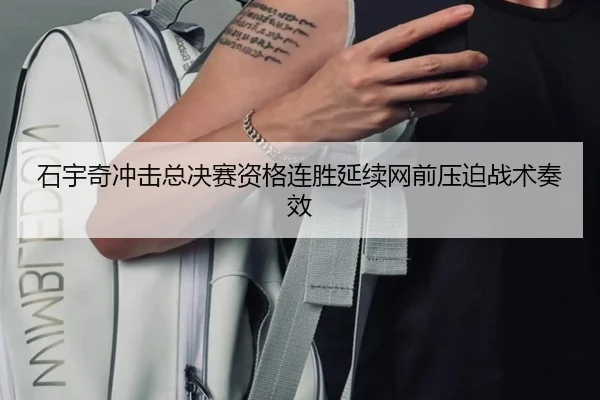 石宇奇冲击总决赛资格连胜延续网前压迫战术奏效 - dafabet